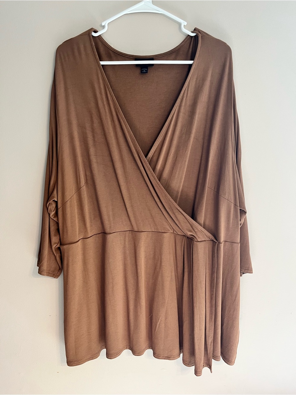 J. Jill Brown flowy Top